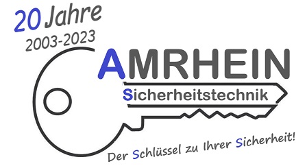 Amrhein Sicherheitstechnik - Ihr Professioneller Partner für Einbruch- & Sicherheitsschutz-Logo